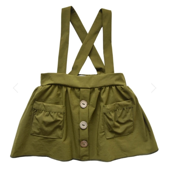 Bailey's Blossoms Other - NWT Bailey's Blossoms Green Suspender Skirt